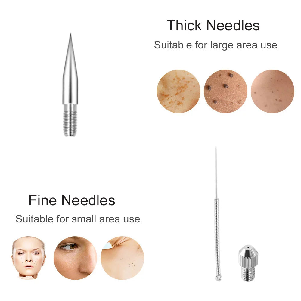Laser Plasma Pen Replace Needles Tip for Skin Tag Dark Spot Remover Wart Mole Tattoo Removal Machine Face Beauty Care Tool Parts