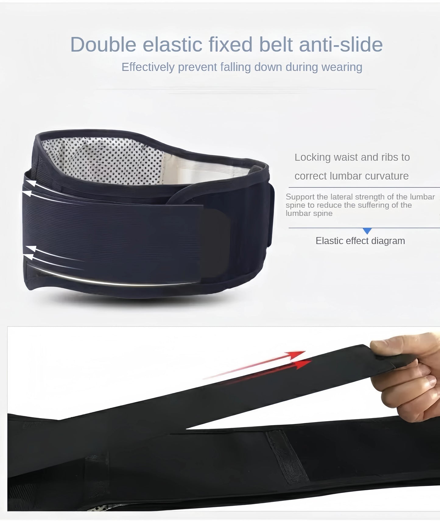 Adjustable Waist Tourmaline Self Heating Magnetic Therapy Back Waist Support Belt Lumbar Brace Massage Band Health Care medical